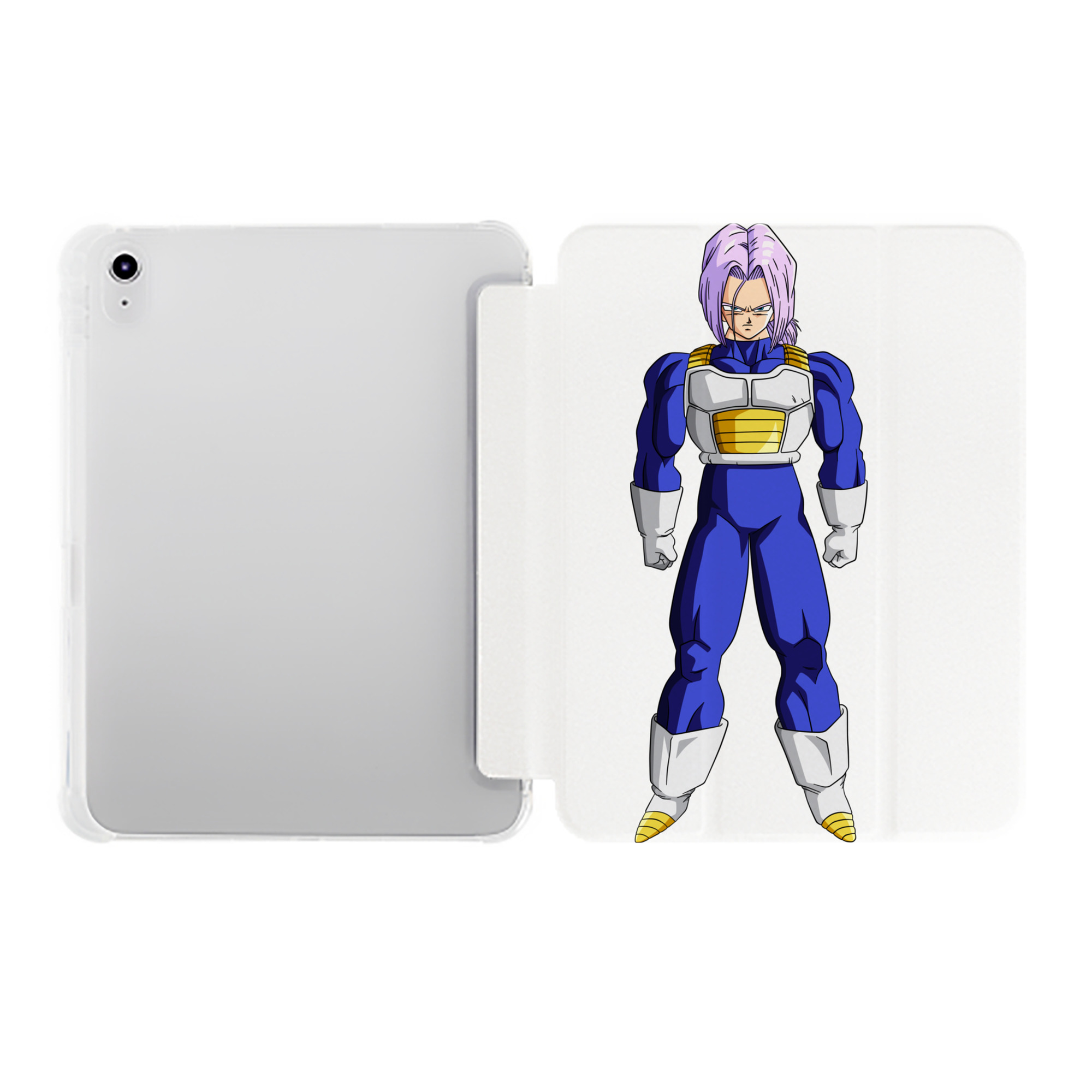 （画像用） ドラゴンボール DRAGON BALL IPad ケース ペン収納付き 三つ折りスタンド PUレザー×シリコン 対応機種9.5/10.5/10.9インチ